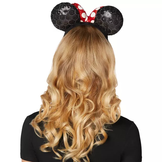 Adult Minnie Mouse Sequin Headband Deluxe - Disney - US 1166
