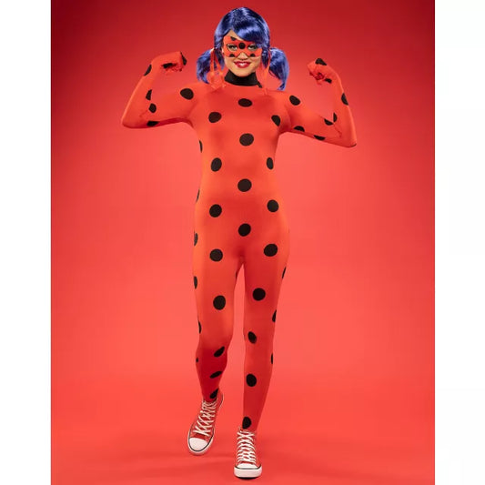 Adult Miraculous Ladybug Catsuit Costume - US 4592