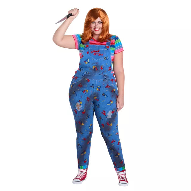 Adult Chucky Overalls Costume - US 7997