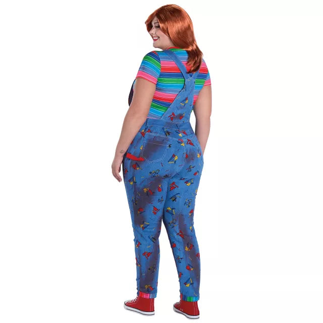 Adult Chucky Overalls Costume - US 7997