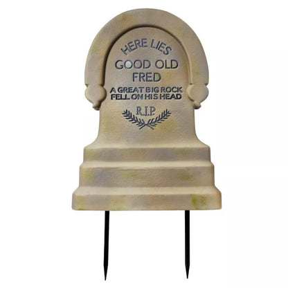 24 Inch The Haunted Mansion Fred Tombstone Blow Mold - Disney - US 6200