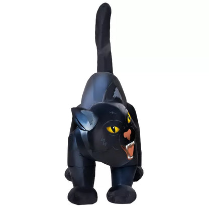 4 Ft Light-Up Scary Cat Inflatable - Decorations - US 7560