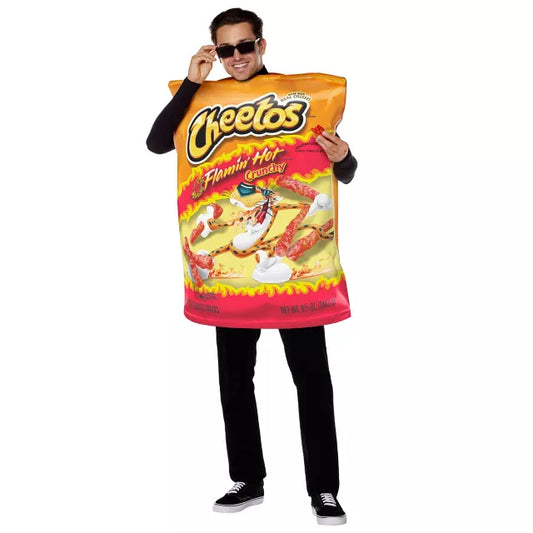 Adult Flamin' Hot Cheetos Bag Costume - US 5508