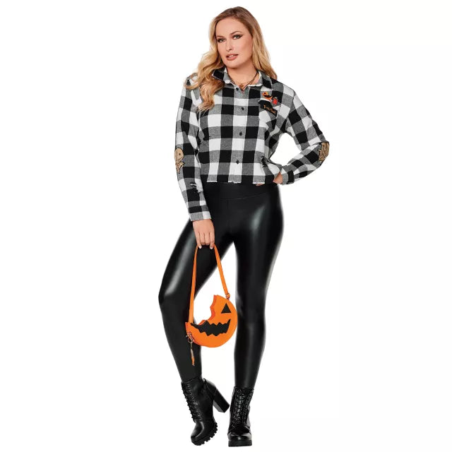 Adult Flannel Shirt - Trick 'r Treat - US 0191