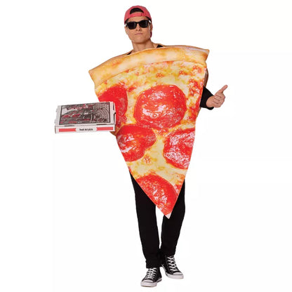 Adult Pepperoni Pizza Costume - US 6360