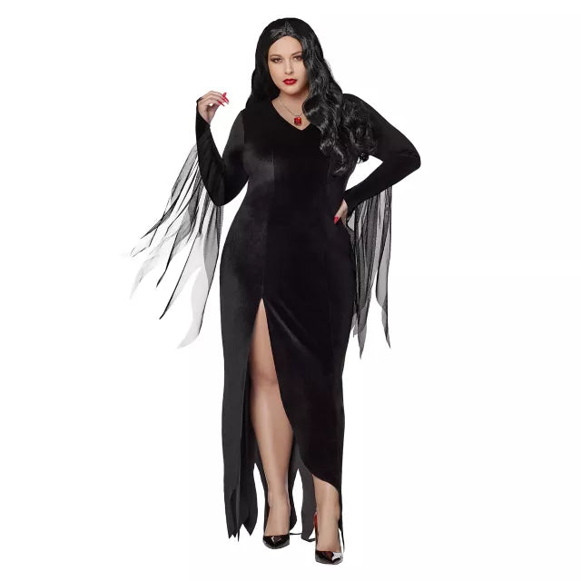 Adult Morticia Addams Costume - The Addams Family - US 1302