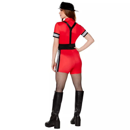 Adult Firefighter Romper Costume - US 8301