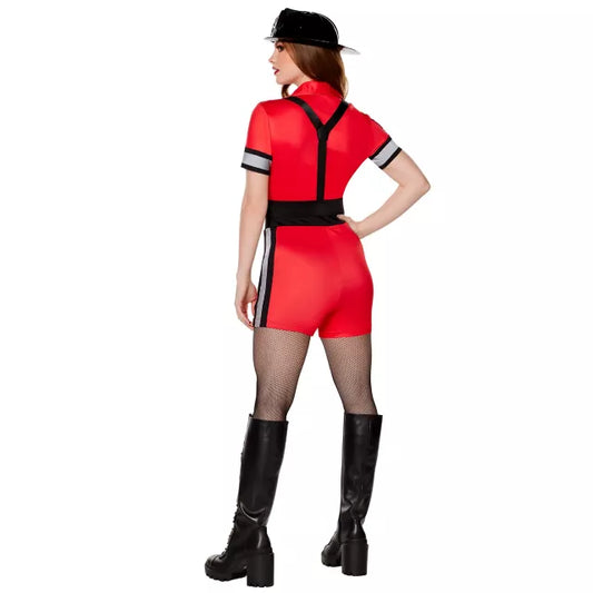 Adult Firefighter Romper Costume - US 8301