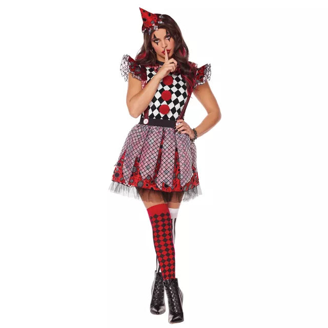 Adult Circus Misfit Costume - US 2197