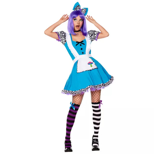 Adult Alice Down the Rabbit Hole Costume - US 3858