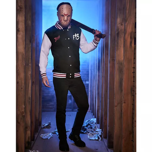 Adult Jason Voorhees Varsity Jacket - Friday the 13th - US 0648