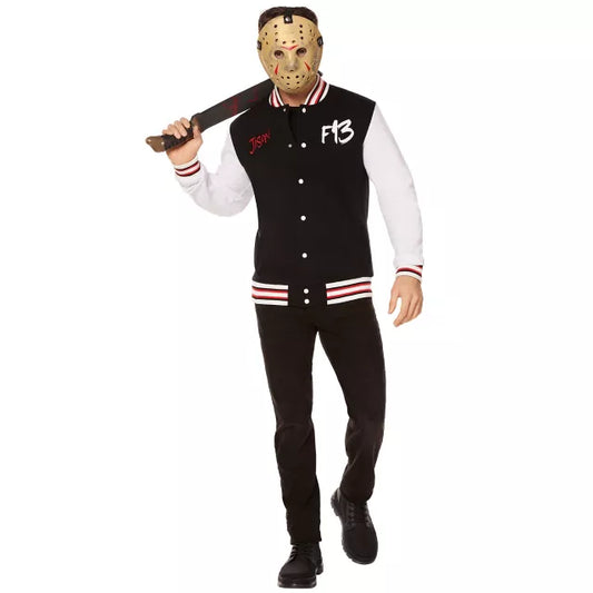 Adult Jason Voorhees Varsity Jacket - Friday the 13th - US 0648