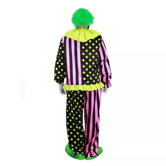 Adult Light-Up Wacky Mole Clown Costume - US 4910