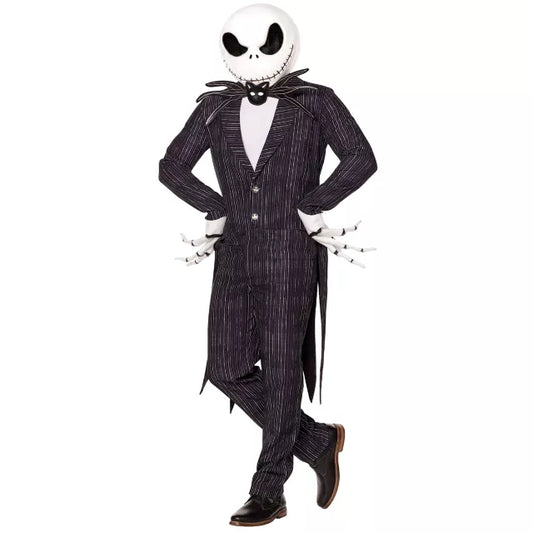 Adult Jack Skellington Plus Size Costume Kit - The Nightmare Before Christmas - US 0925