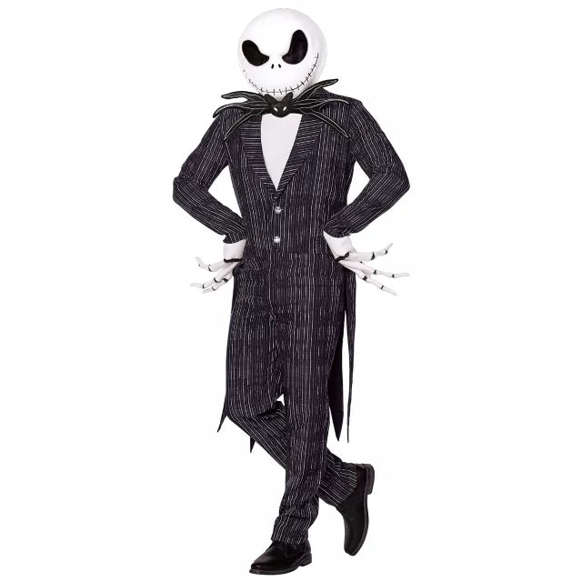 Adult Jack Skellington Costume Deluxe - The Nightmare Before Christmas - US 0492