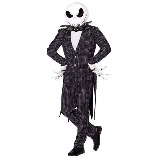 Adult Jack Skellington Costume Deluxe - The Nightmare Before Christmas - US 0492