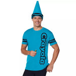 Adult Cerulean Crayon Costume Kit - Crayola - US 2756