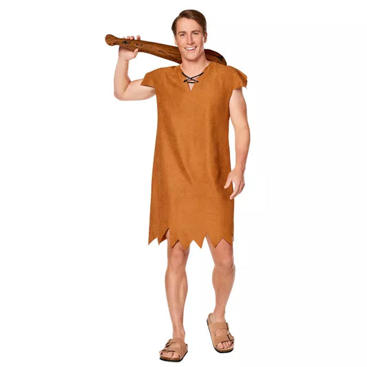 Adult Barney Rubble Costume - The Flintstones - US 7734