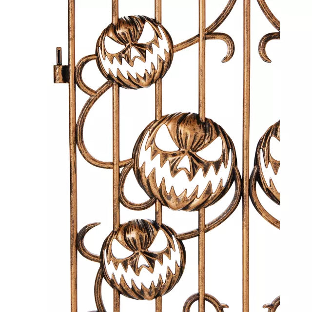 3 Ft Pumpkin Swirl Fence - US 5902