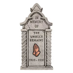21 Inch Unholy Remains Tombstone - US 6180