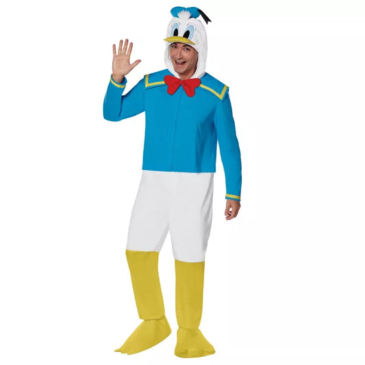 Adult Donald Duck Jumpsuit Costume - Mickey and Friends - US 0003