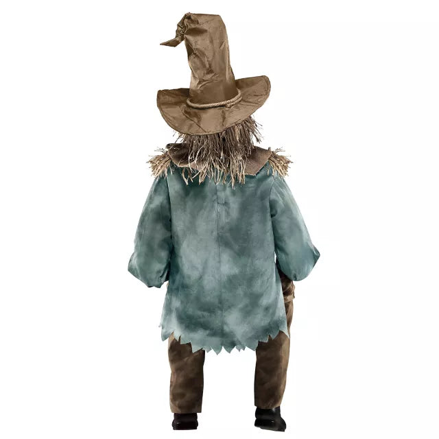 4 Ft 6 In Scary Sitting Scarecrow Animatronic - US 6600