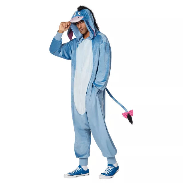 Adult Eeyore Jumpsuit Costume - US 0597