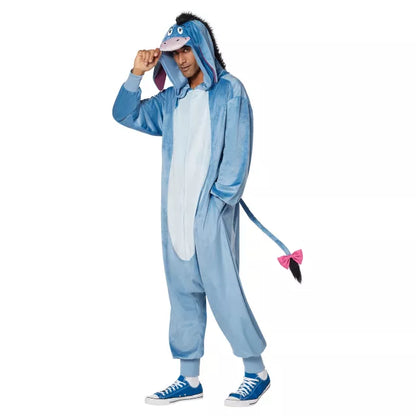 Adult Eeyore Jumpsuit Costume - US 0597