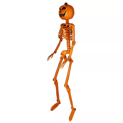 3 Ft Rotten Pumpkin Skeleton Hanging Prop - US 2509