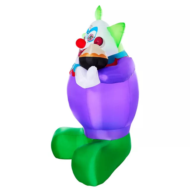 12 Ft Jumbo Light-Up Inflatable Decoration - Killer Klowns from Outer Space - US 7717