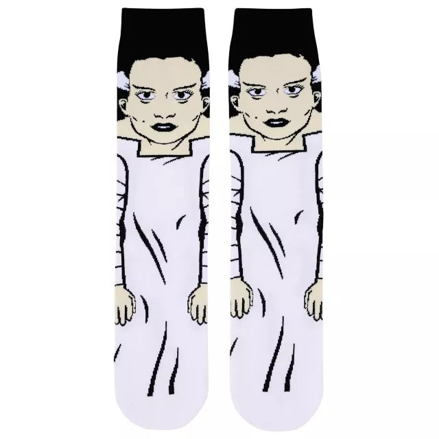 360 Bride of Frankenstein Crew Socks - Universal Classic Monsters - US 3984