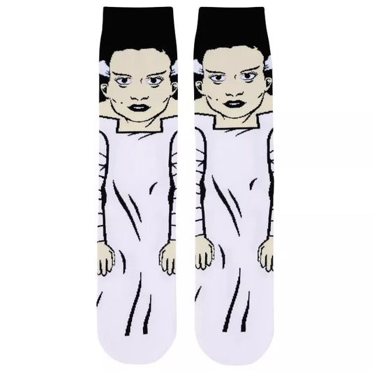 360 Bride of Frankenstein Crew Socks - Universal Classic Monsters - US 3984