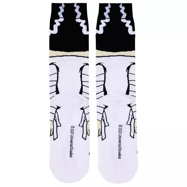 360 Bride of Frankenstein Crew Socks - Universal Classic Monsters - US 3984