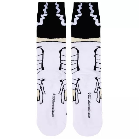360 Bride of Frankenstein Crew Socks - Universal Classic Monsters - US 3984