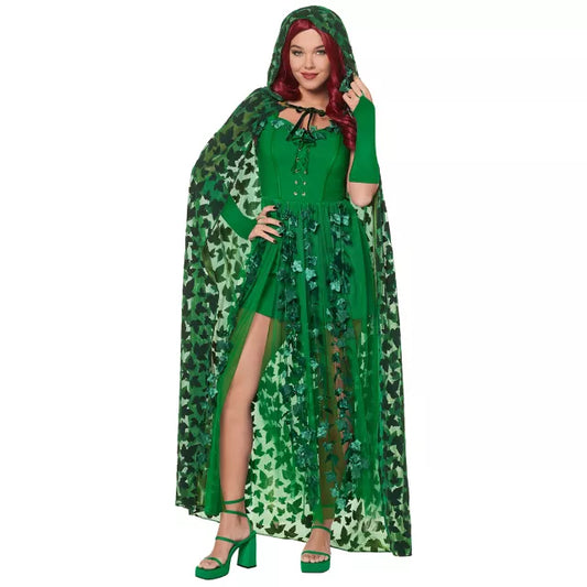 Adult Poison Ivy Cape - DC Villains - US 5277
