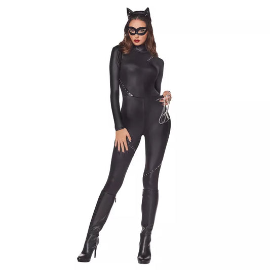 Adult Catwoman Catsuit Costume - DC Villains - US 2981