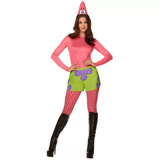 Adult Patrick Star Catsuit Costume - SpongeBob SquarePants - US 3528