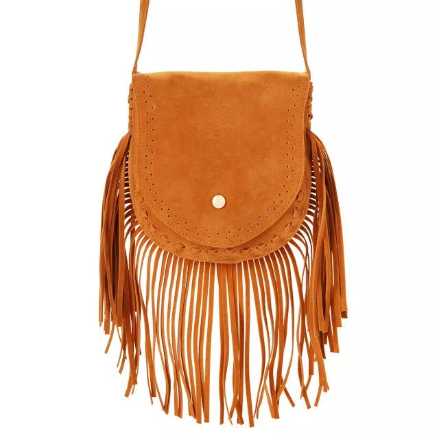 60s Fringe Crossbody Bag - US 7345