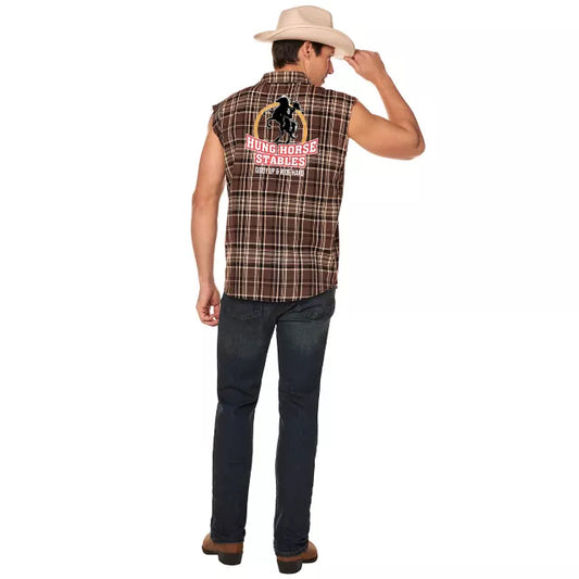 Adult Hung Horse Stables Work Shirt - US 2404