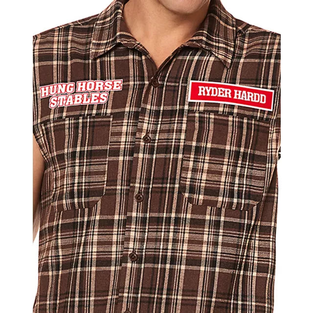 Adult Hung Horse Stables Work Shirt - US 2404