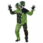 Adult Neon Chaos Clown Costume - US 4547