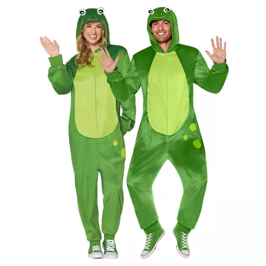 Adult Frog Jumpsuit Costume - US 1368