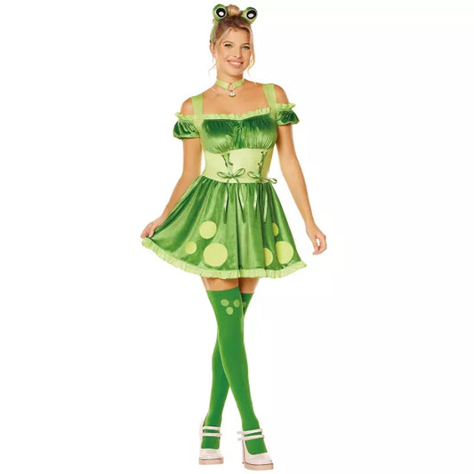 Adult Frog Dress Costume - US 9178