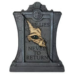 24 Inch Light-Up Never to Return Tombstone Blow Mold - US 4645