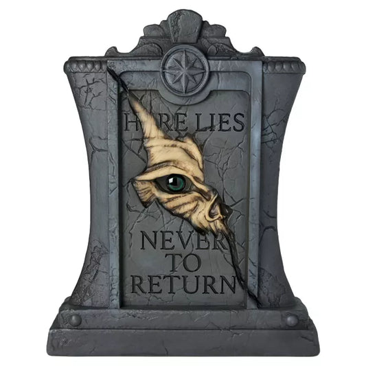 24 Inch Light-Up Never to Return Tombstone Blow Mold - US 4645