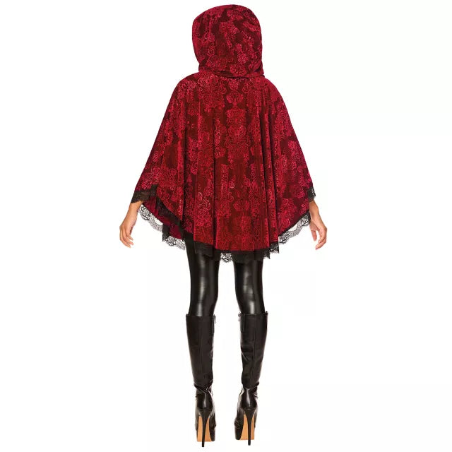 Adult Little Red Riding Hood Poncho - US 4552