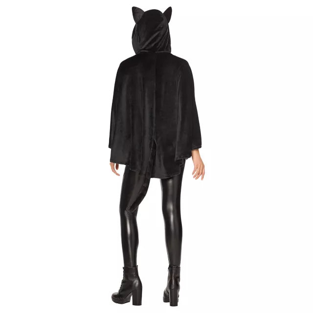 Adult Cat Poncho with Hood - US 1734