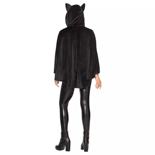 Adult Cat Poncho with Hood - US 1734