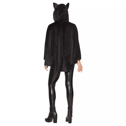 Adult Cat Poncho with Hood - US 1734