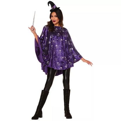 Adult Celestial Witch Poncho - US 8891
